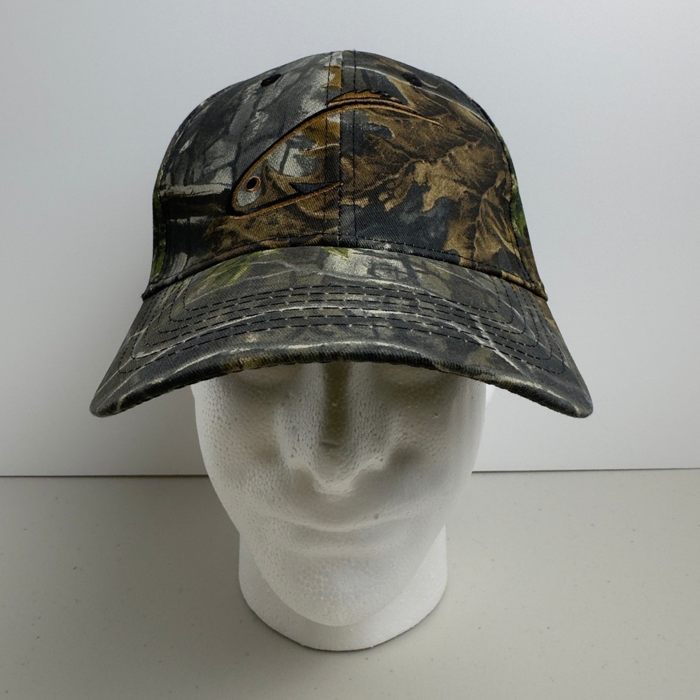 FLW Outdoors Hunting Hat Camo Fishing Promo Cap Embroidered Adjustable Size OSFA